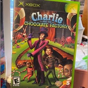 XBOX Charlie and the chocolate factory Rated E = Everyone (G24)